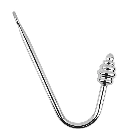 GreatBenefit 8826 Anal Hook Screw-in Set Ribbed 1025